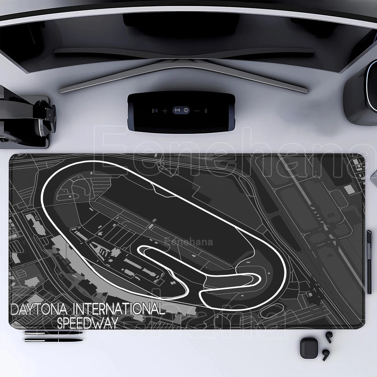 Racing Circuit Desk Mat | Grand Prix Track Map XL Mouse Pad